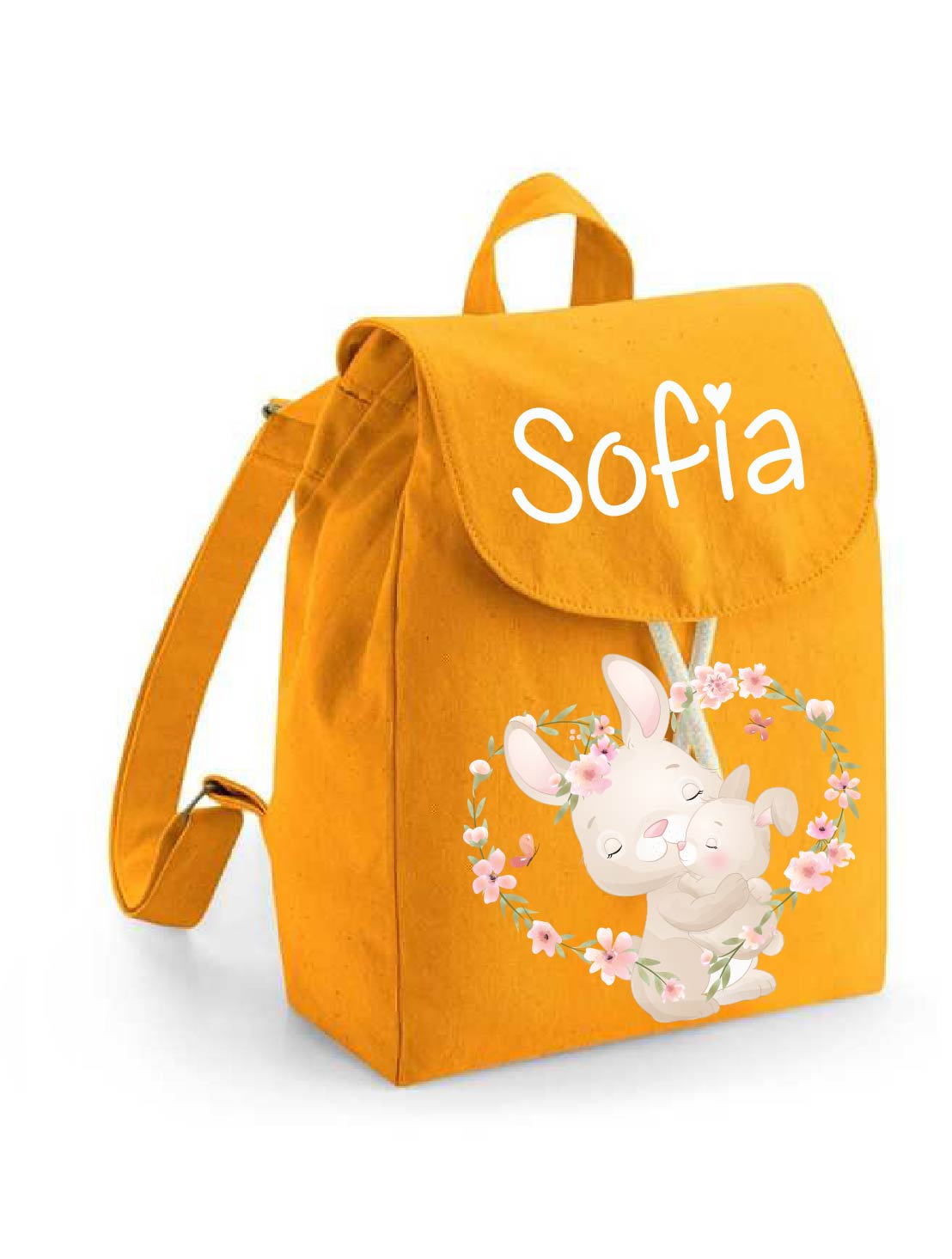Mini Zaino in cotone Dolce coniglietto - Be Brave Boutique