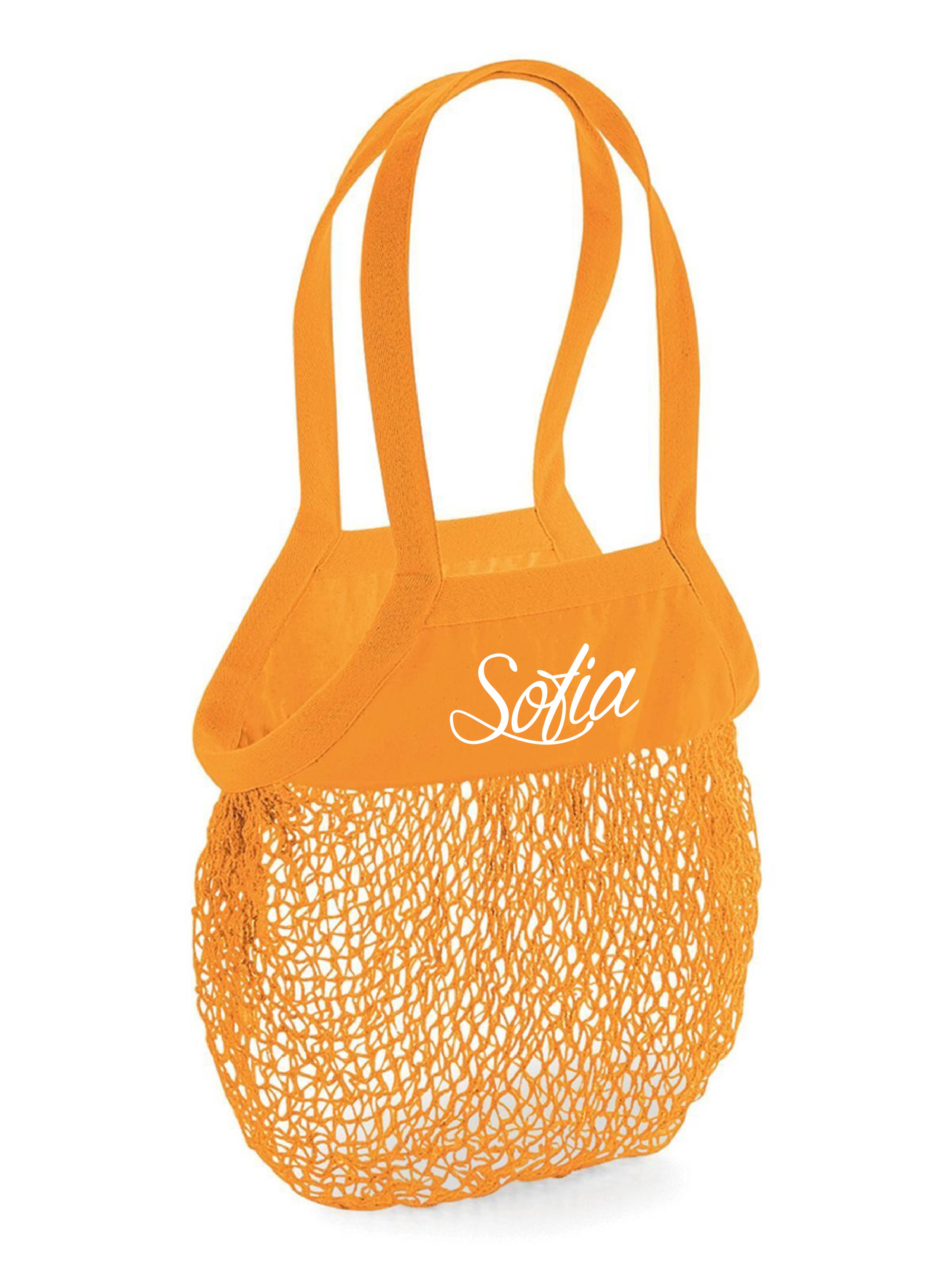 Borsa porta giochi da spiaggia in cotone organico personalizzabile - Be Brave Boutique