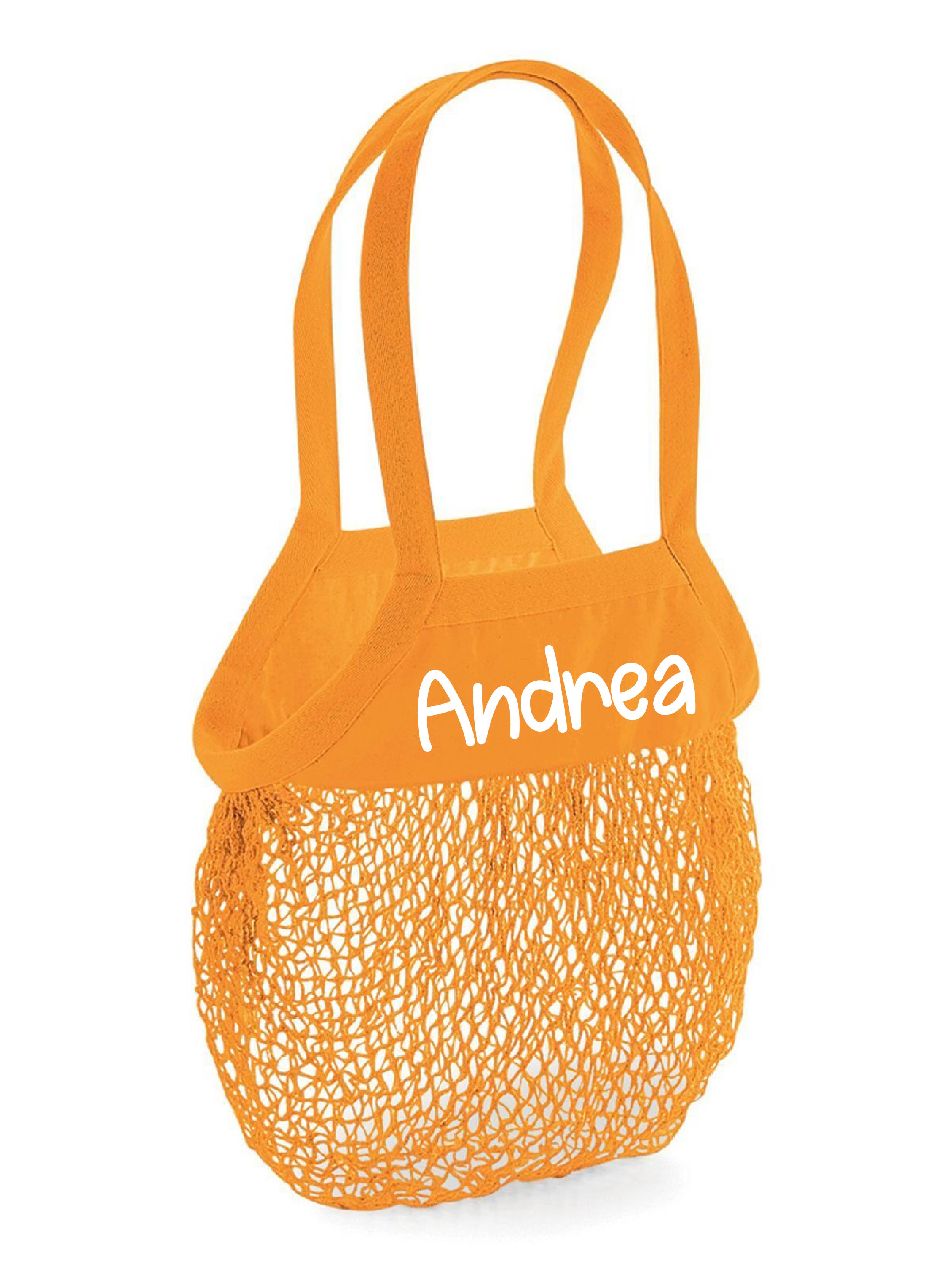 Borsa porta giochi da spiaggia in cotone organico personalizzabile - Be Brave Boutique