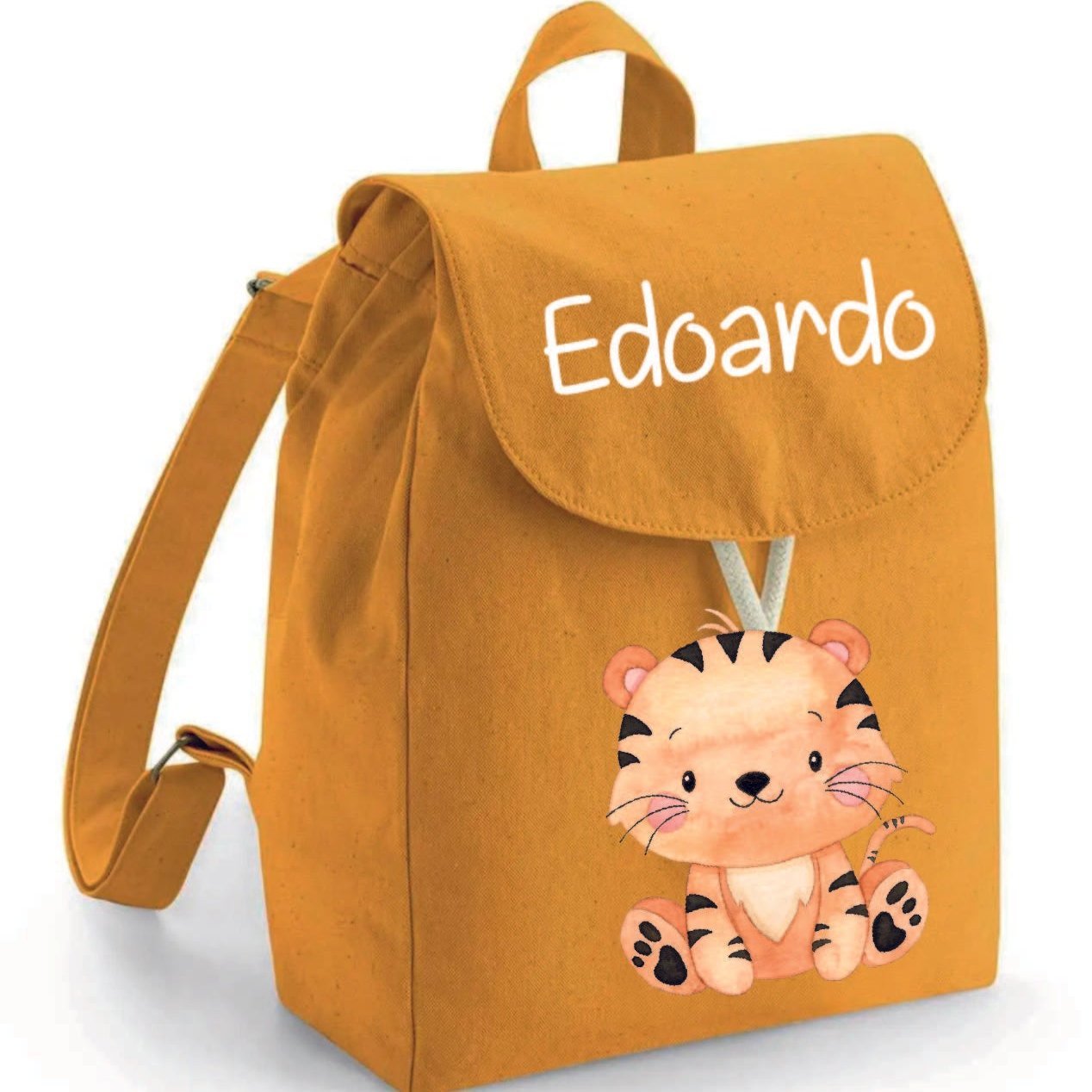 Mini Zaino in cotone Tigrotto - Be Brave Boutique