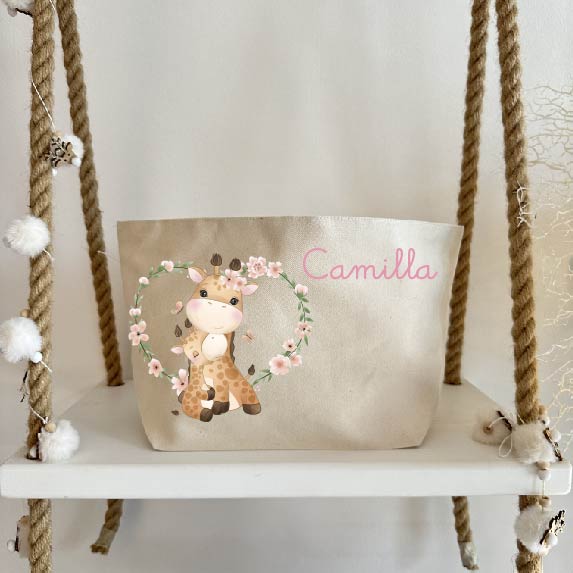 Porta pannolini/cremine da fasciatoio personalizzabile - Be Brave Boutique