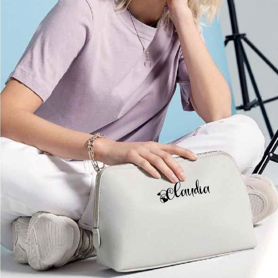 Trousse foderata internamente e personalizzabile Media o Large - Be Brave Boutique