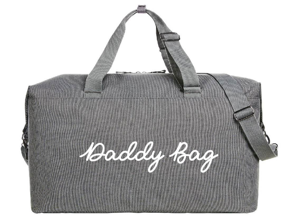 Borsone modello “Mommy” Grey Daddy Bag - Be Brave Boutique