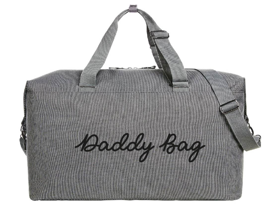 Borsone modello “Mommy” Grey Daddy Bag - Be Brave Boutique