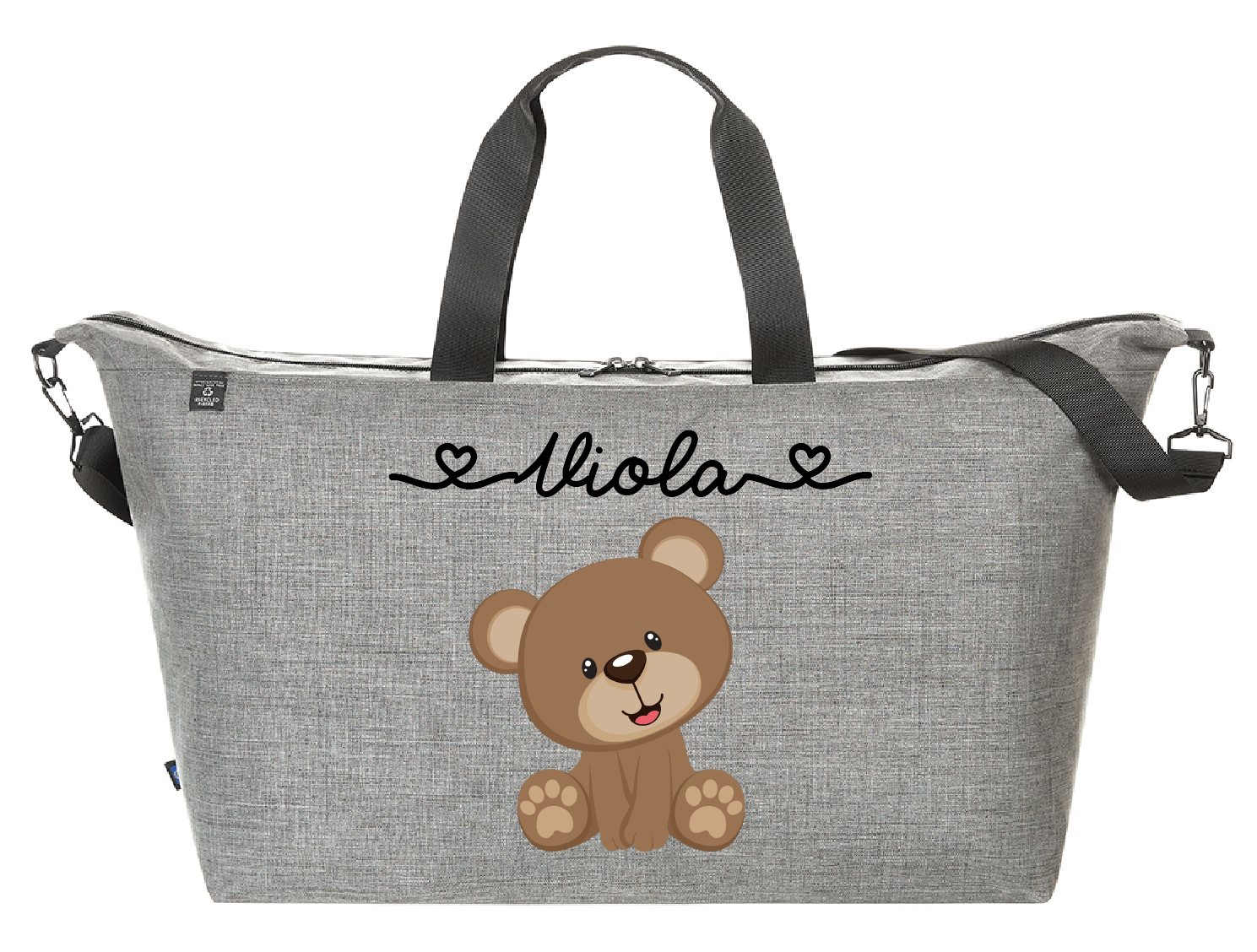 Borsone modello Family adatto al parto Orsetto - Be Brave Boutique