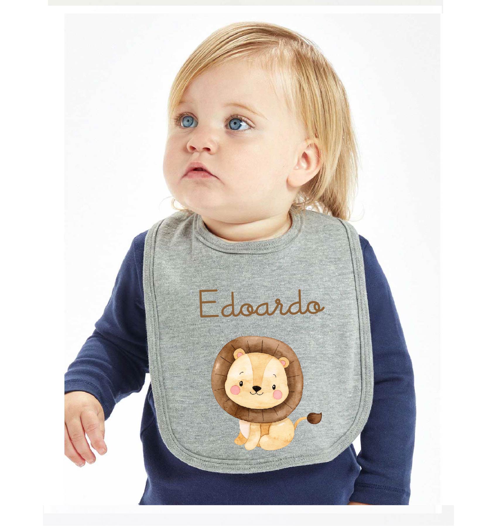 Bavaglino in Cotone Leone Cucciolo - Be Brave Boutique