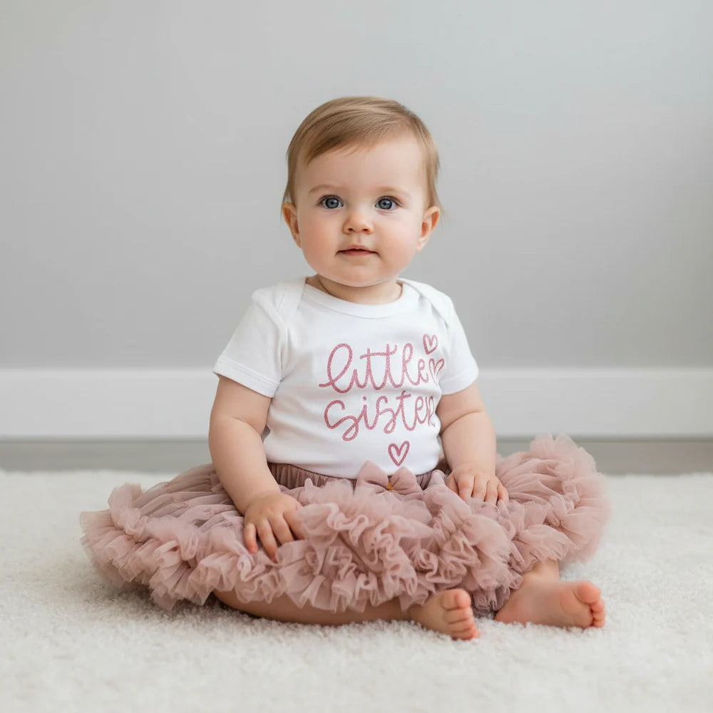 Gonna Tulle Vaporosa - Perfetta per Festa di Compleanno Venetian Pink