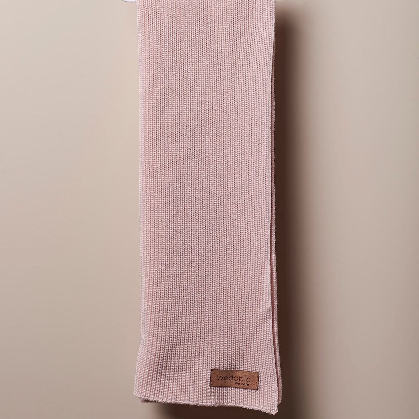 Coperta rosa in lana merino Rosa - Be Brave Boutique