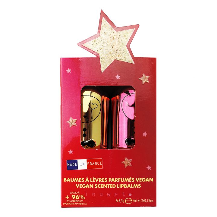 INUWET Coffret duo de baumes à lèvres Etoile - Be Brave Boutique