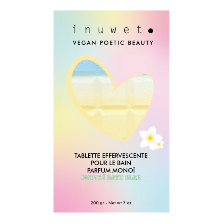 Pastiglia al monoi effervescente, per il bagno - 200 g - Be Brave Boutique