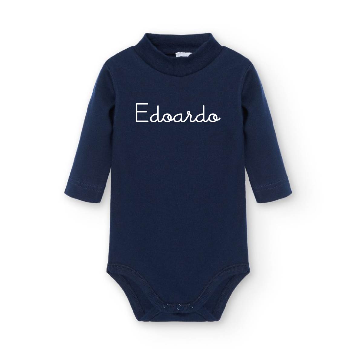 Body Per Bambini con collo alto Blu Navy - Be Brave Boutique