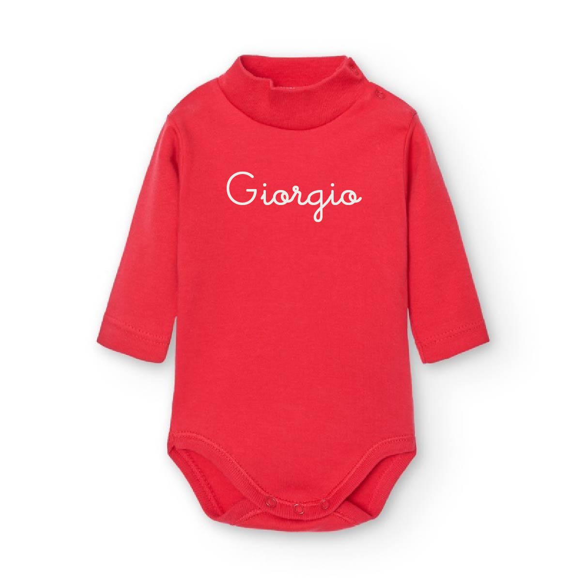 Body lupetto Rosso - Be Brave Boutique