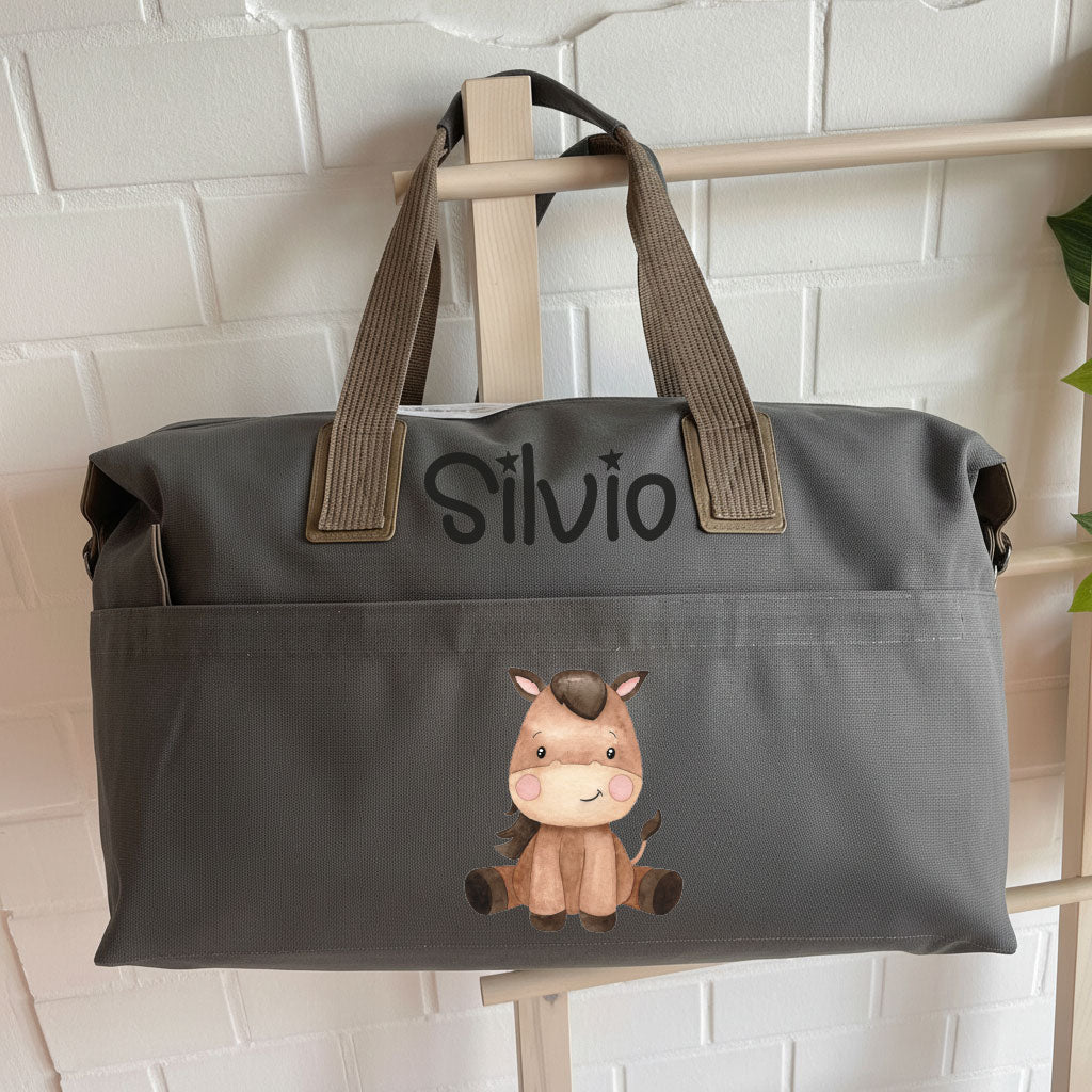 Borsone medio personalizzabile Baby Horse