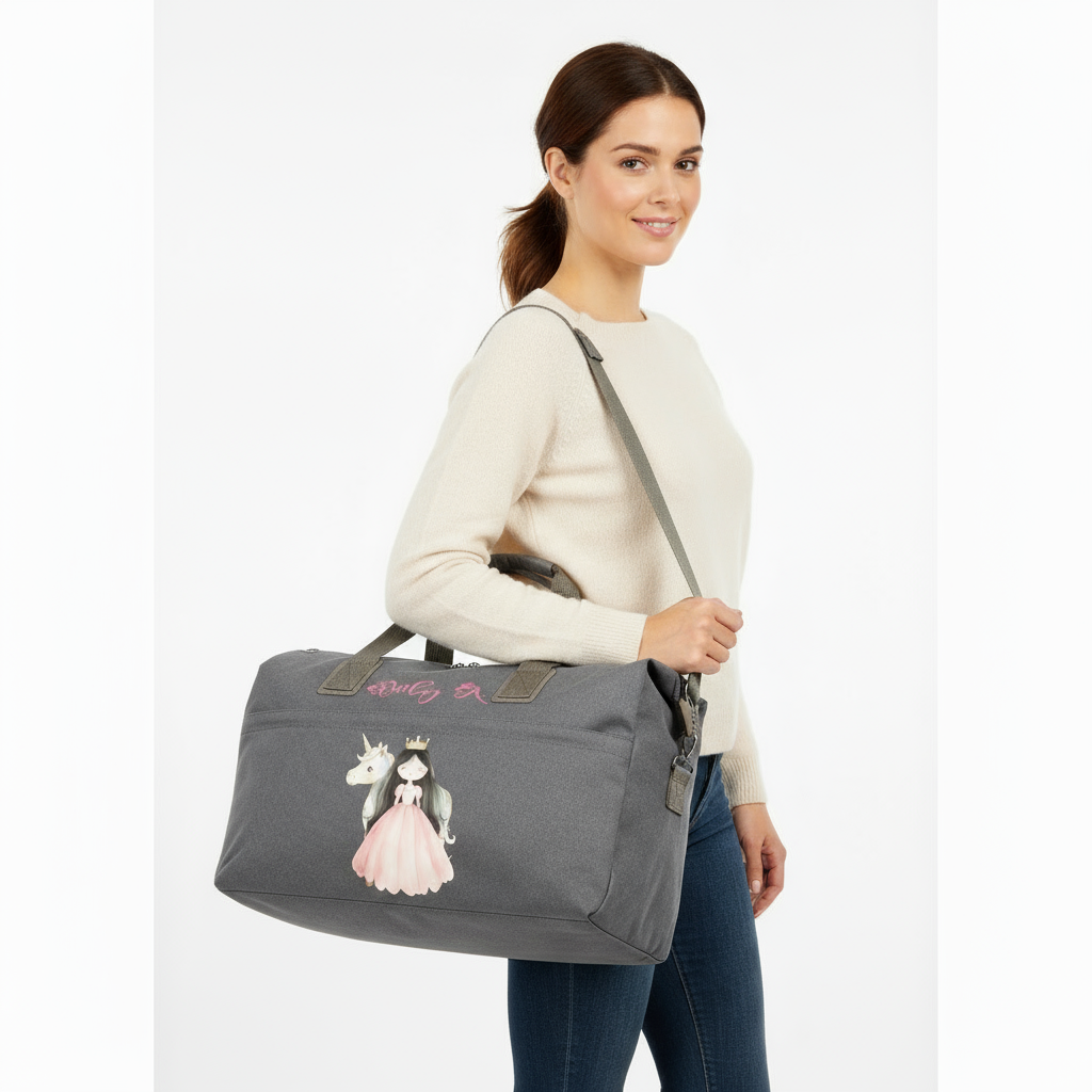 Borsone medio personalizzabile Principessa Mora - Be Brave Boutique