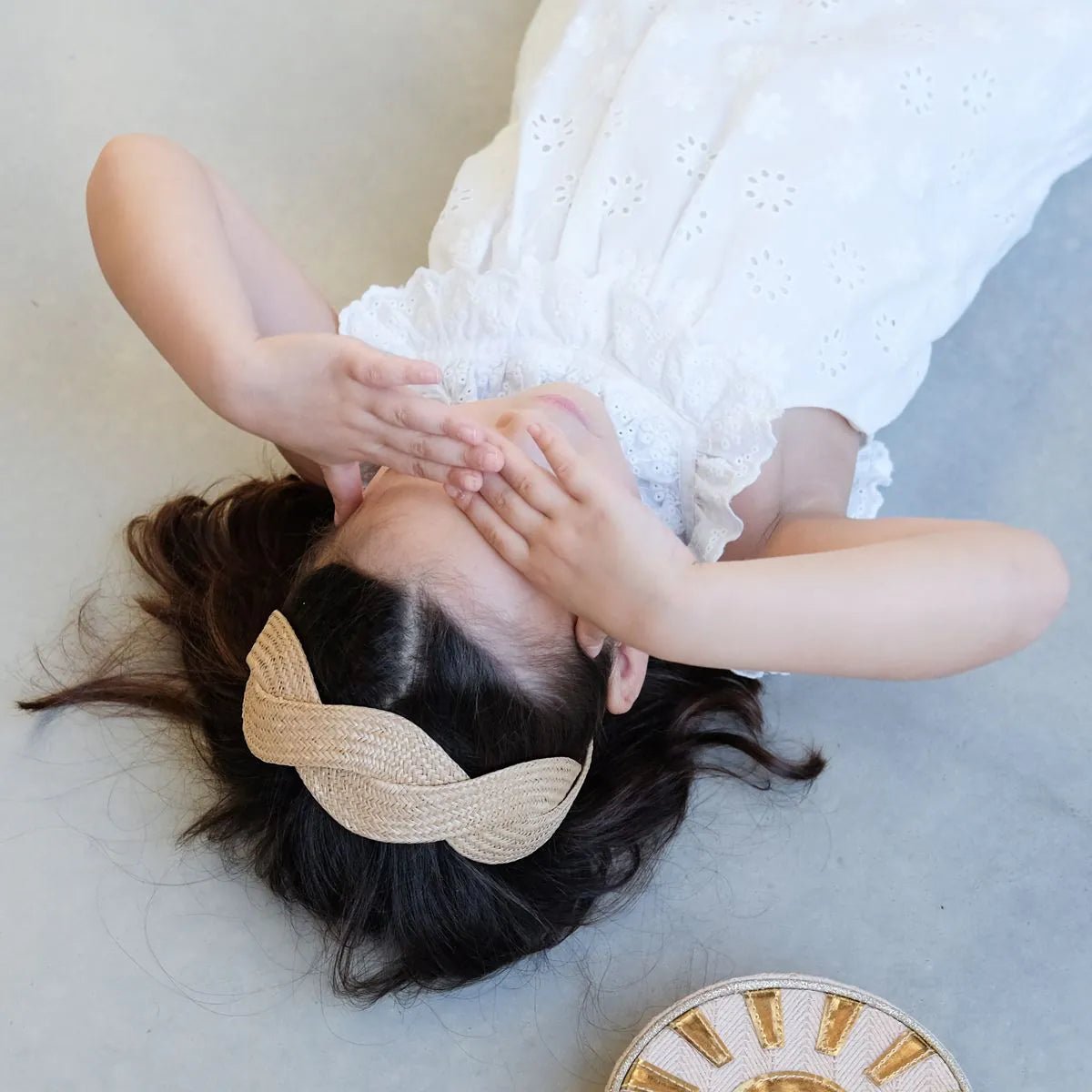 Cerchietto in Rafia intrecciata - Be Brave Boutique