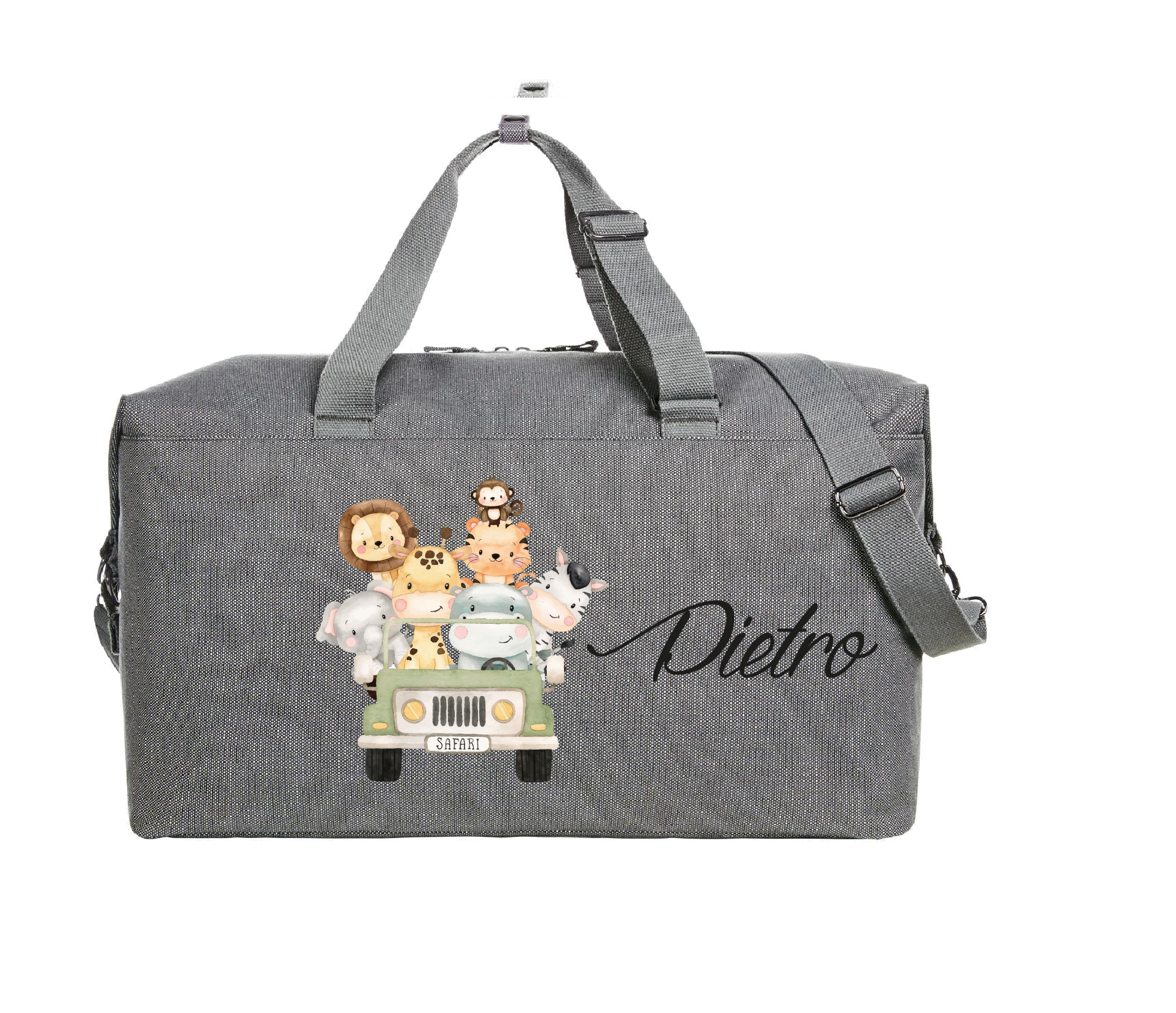 Borsone modello “Mommy” Grey Safari Verde - Be Brave Boutique