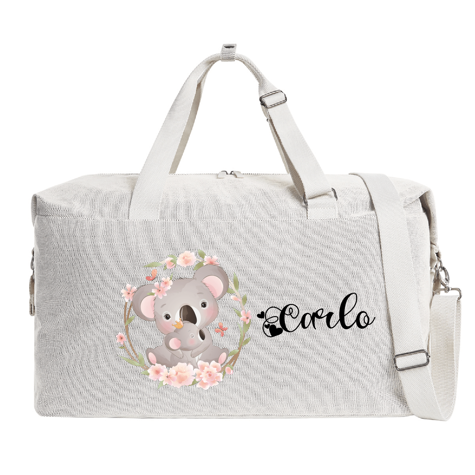 Borsone modello “Mommy” Beige Koala Mamma - Be Brave Boutique