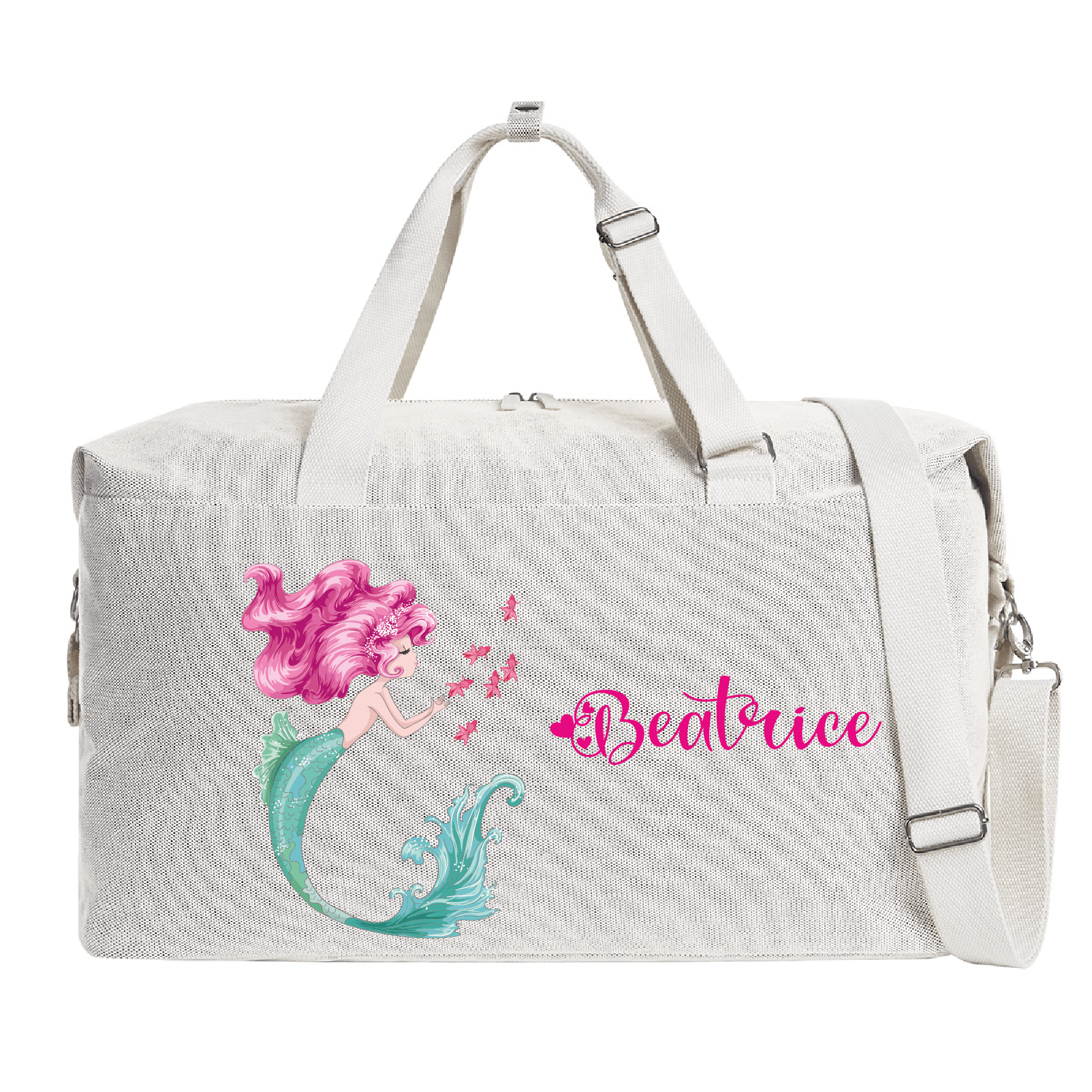 Borsone modello “Mommy” Beige Sirenetta - Be Brave Boutique