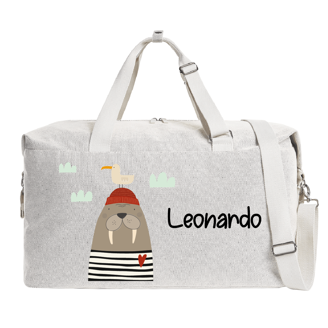 Borsone modello “Mommy” Beige Tricheco - Be Brave Boutique