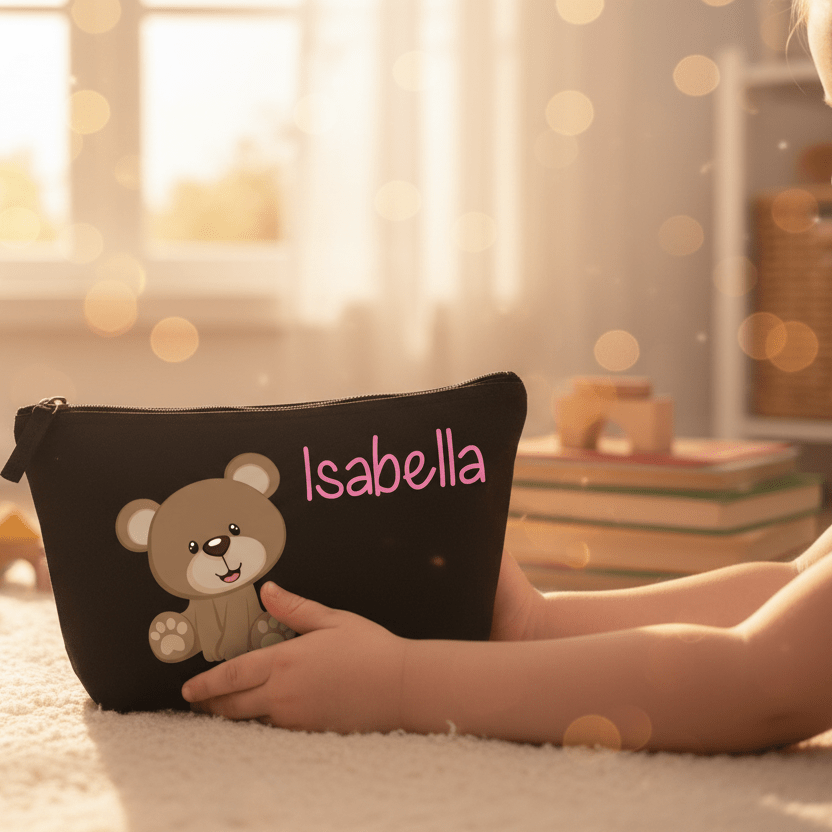 Pochette Neonato Personalizzata con Nome – Beauty Bambino Orsetto