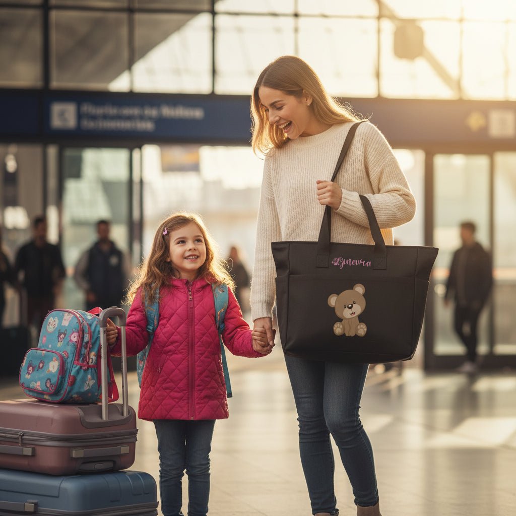 Borsa Mamma EasyMum – pratica, leggera e sempre con te Orsetto - Be Brave Boutique