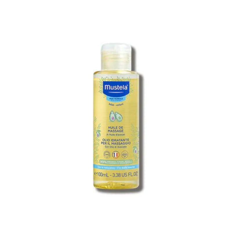 Olio idratante per il massaggio 100 ML Mustela - Be Brave Boutique