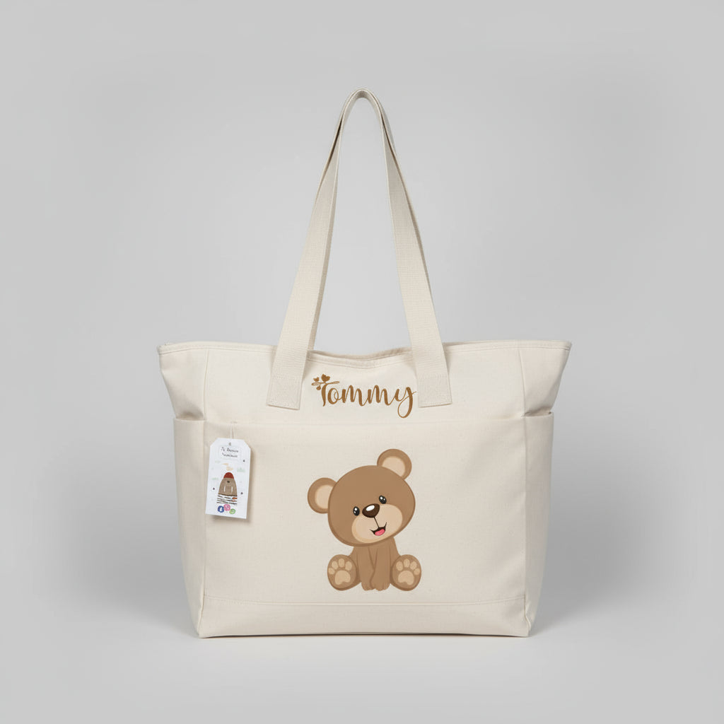 Borsa Mamma EasyMum – pratica, leggera e sempre con te Orsetto - Be Brave Boutique