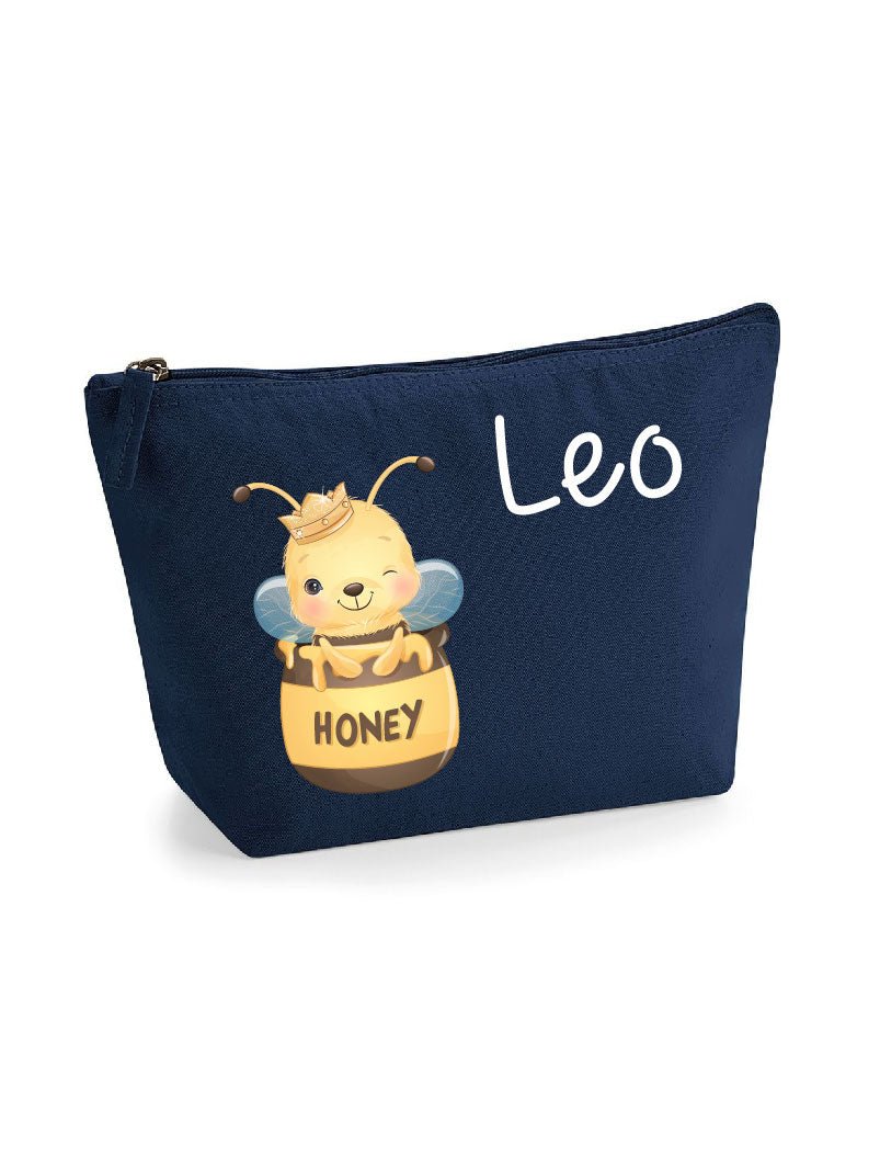 Pochette in cotone organico personalizzabile Ape Honey - Be Brave Boutique