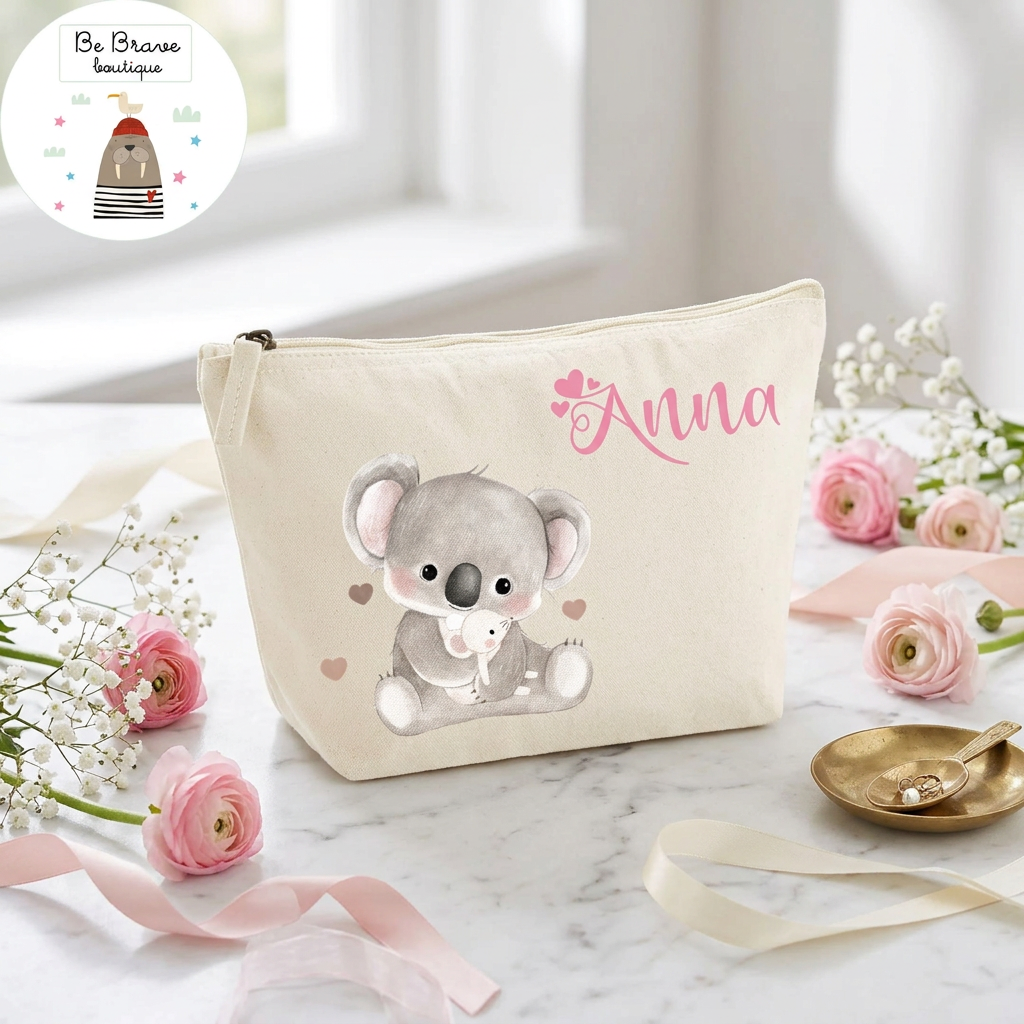 Pochette Neonato Personalizzata con Nome – Beauty Bambino Koala & Friends