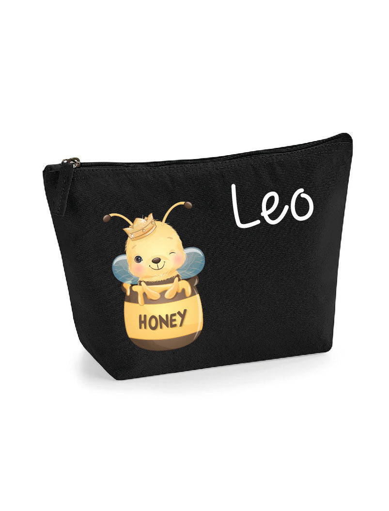 Pochette in cotone organico personalizzabile Ape Honey - Be Brave Boutique