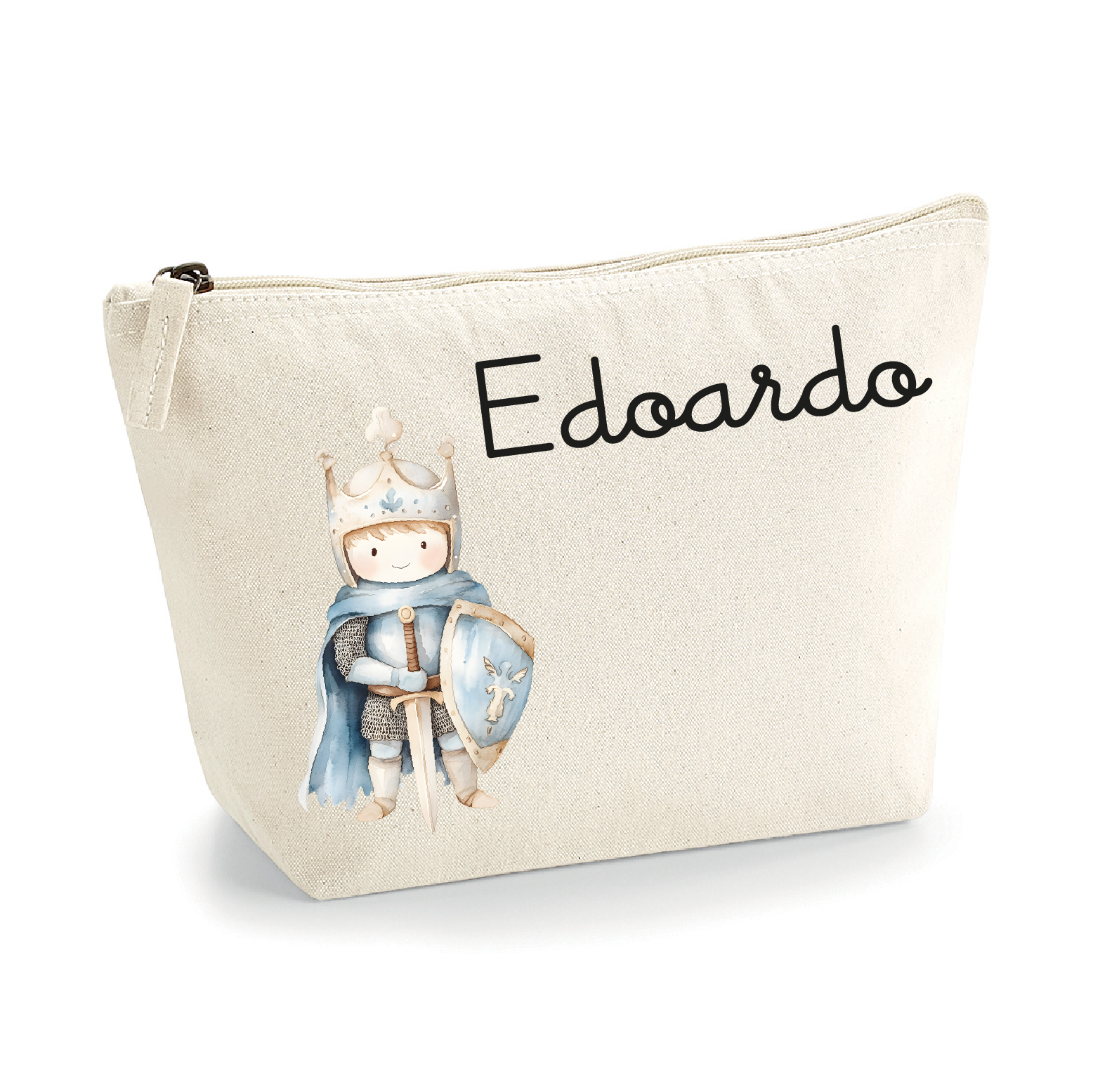 Pochette in cotone organico personalizzabile Principe - Be Brave Boutique