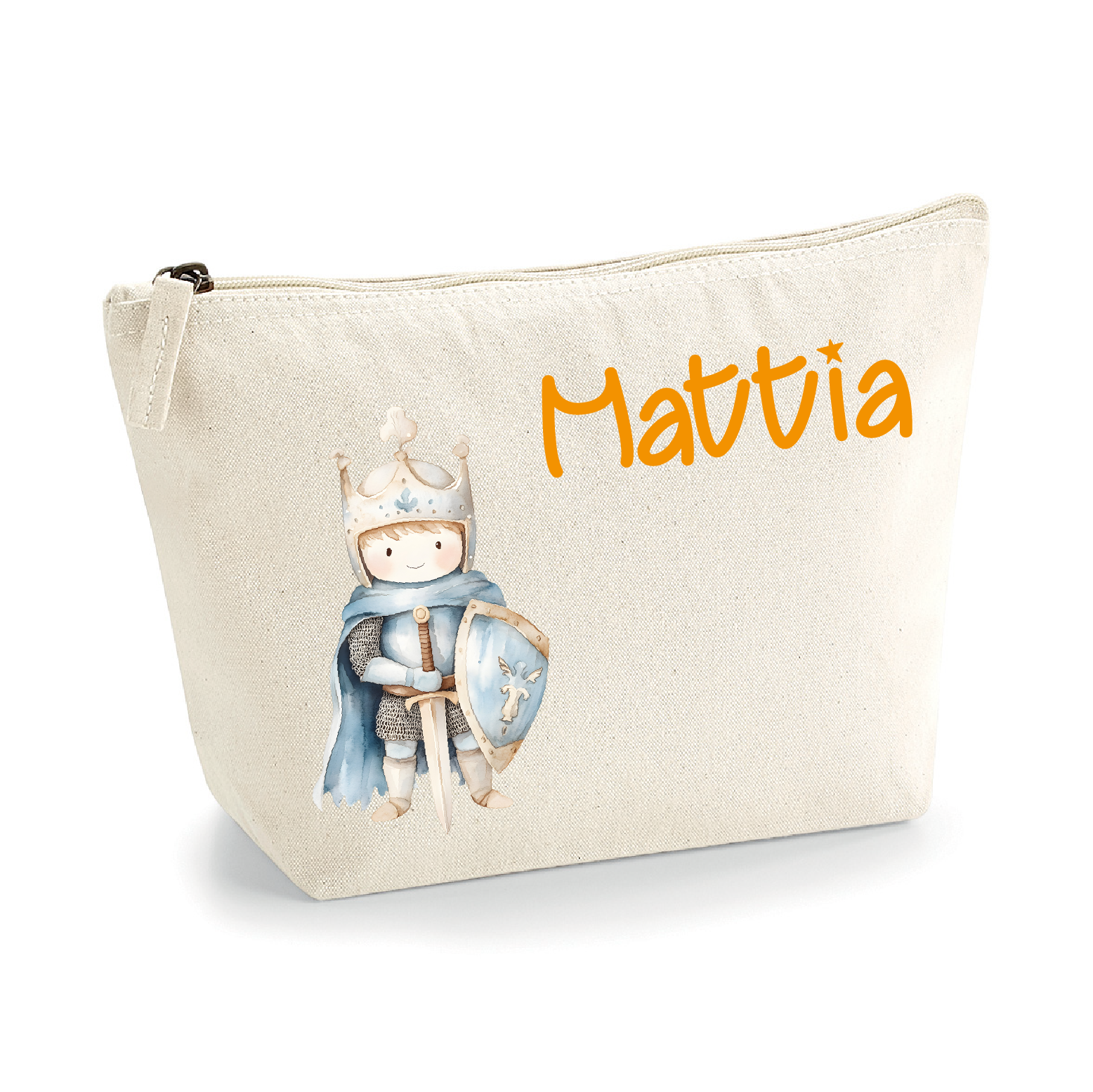Pochette in cotone organico personalizzabile Principe - Be Brave Boutique