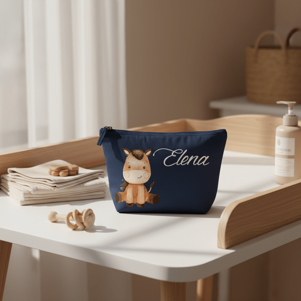 Pochette Neonato Personalizzata con Nome – Beauty Bambino Baby Horse