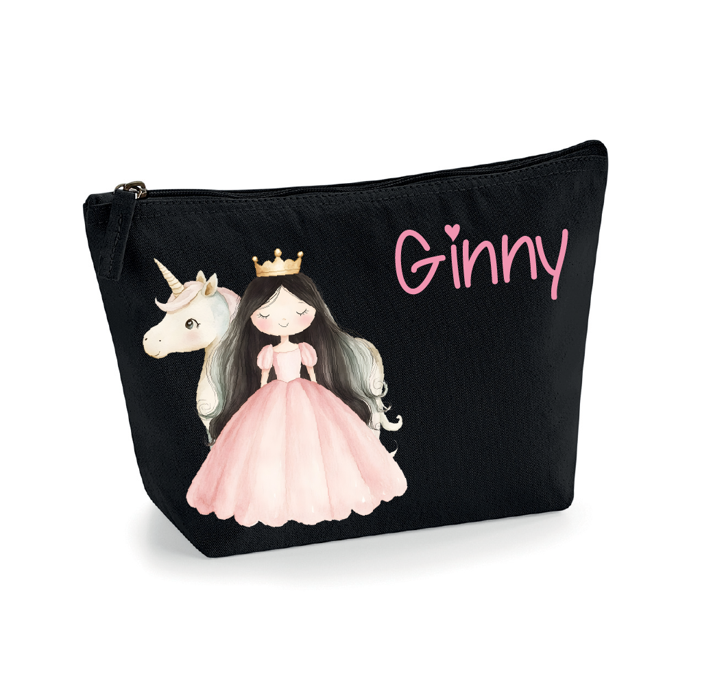 Pochette in cotone organico personalizzabile Principessa Mora - Be Brave Boutique