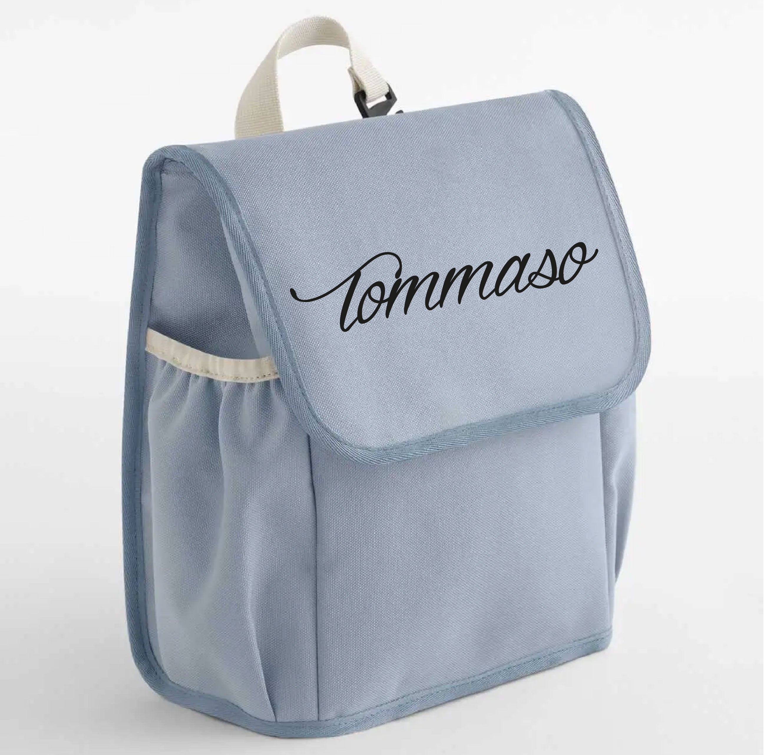 Porta Merenda per Bambini/Ragazzi personalizzabile con tasche laterali