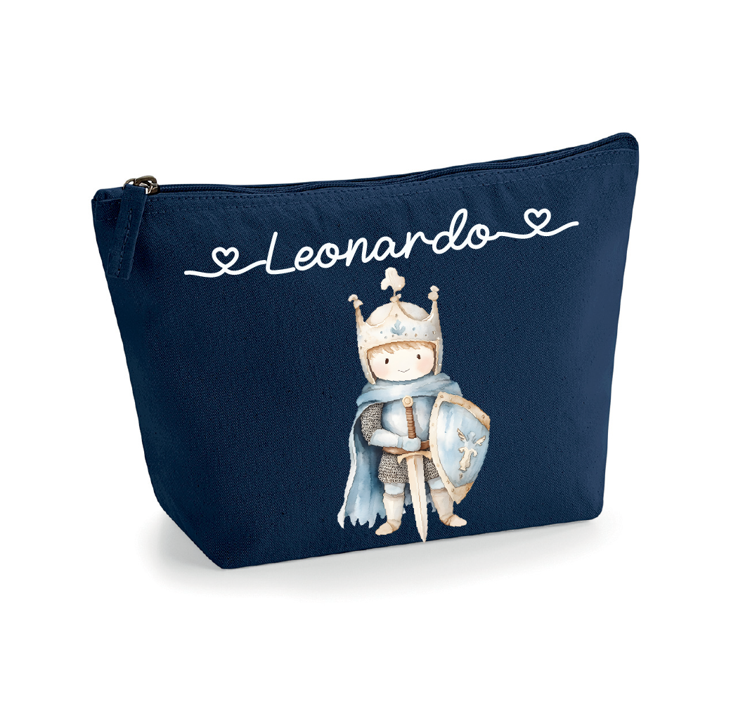 Pochette in cotone organico personalizzabile Principe - Be Brave Boutique