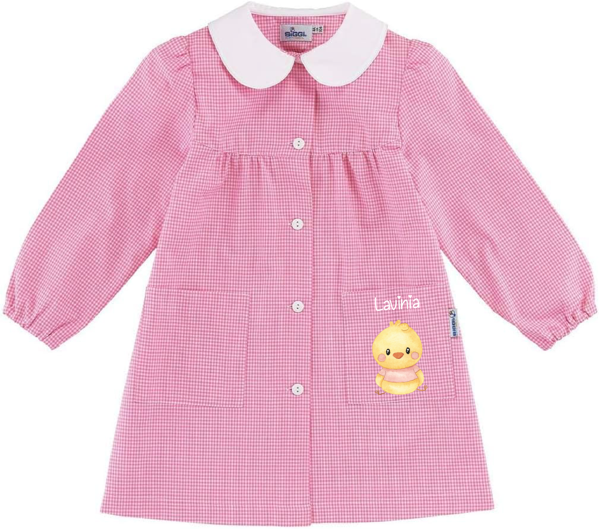 Grembiule Siggi Personalizzabile con nome e Pulcino - Be Brave Boutique