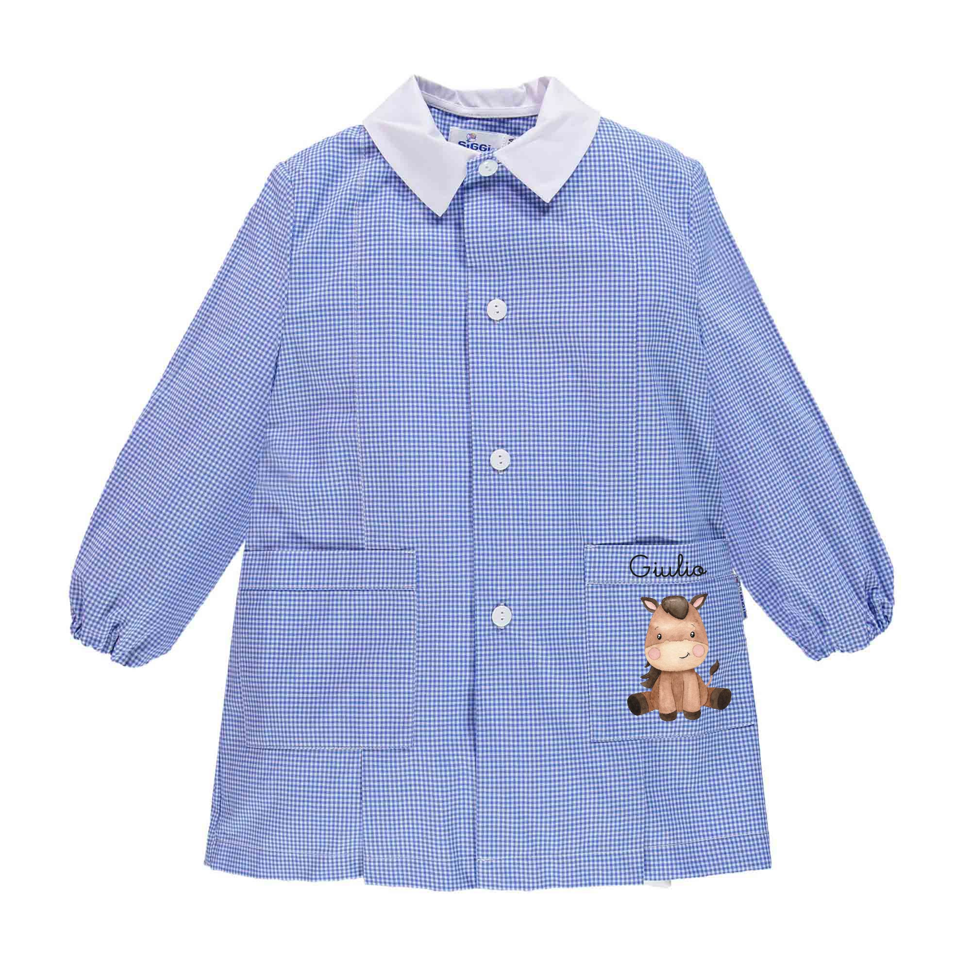 Grembiule Siggi Personalizzabile con nome e Baby Horse - Be Brave Boutique