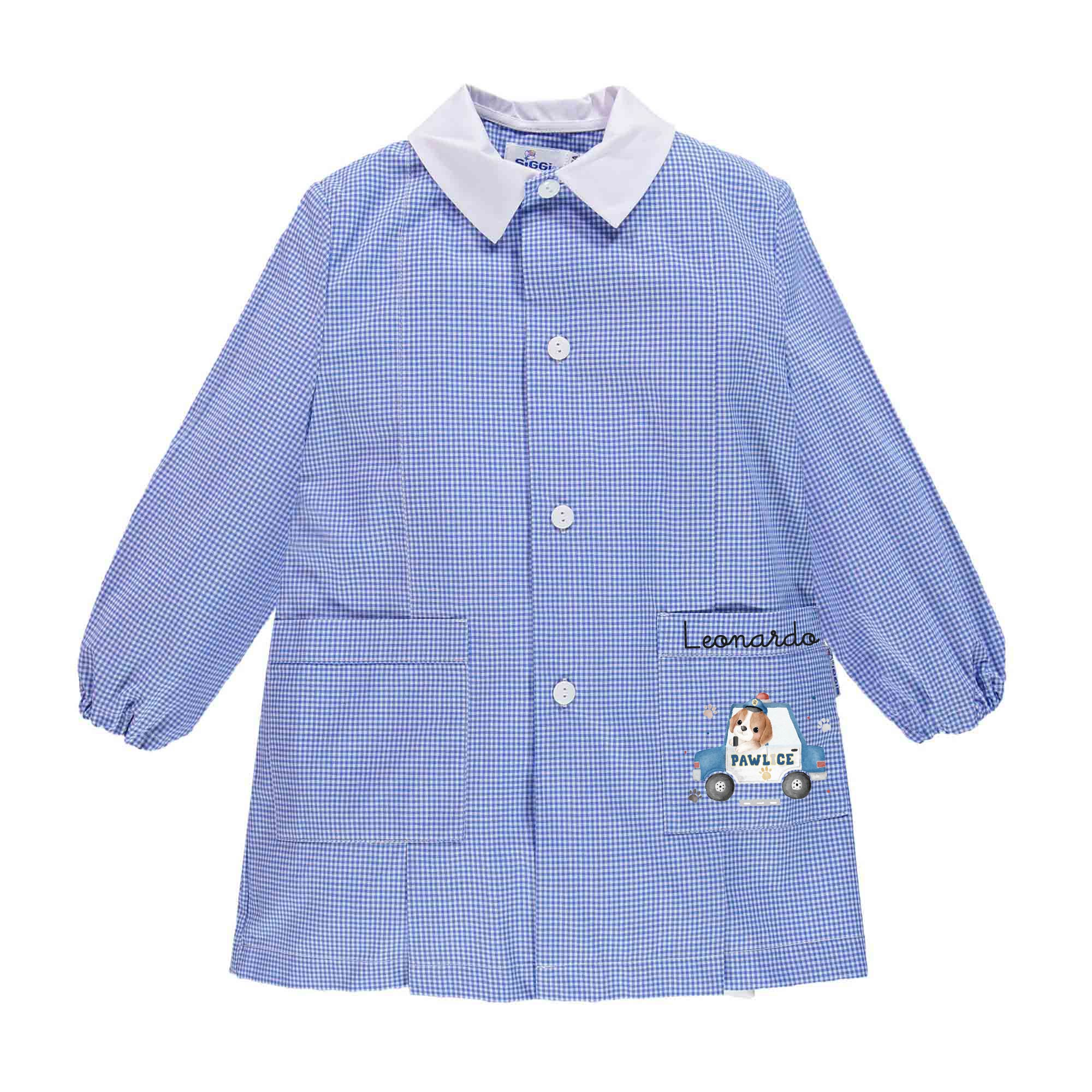 Grembiule Siggi Personalizzabile con nome e Pawlice - Be Brave Boutique