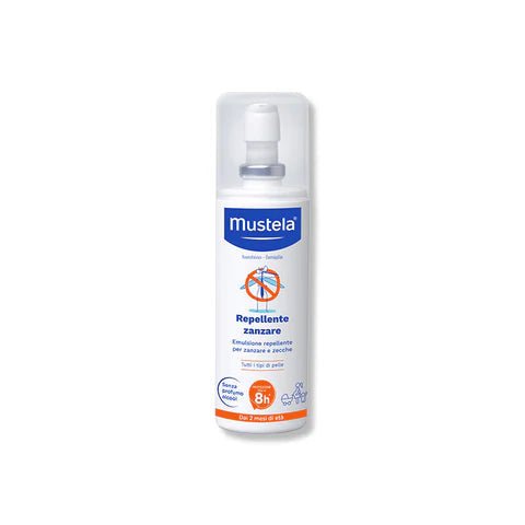 Mustela Repellente Zanzare Spray 100 Ml Per Tutti i Tipi di Pelle - Be Brave Boutique