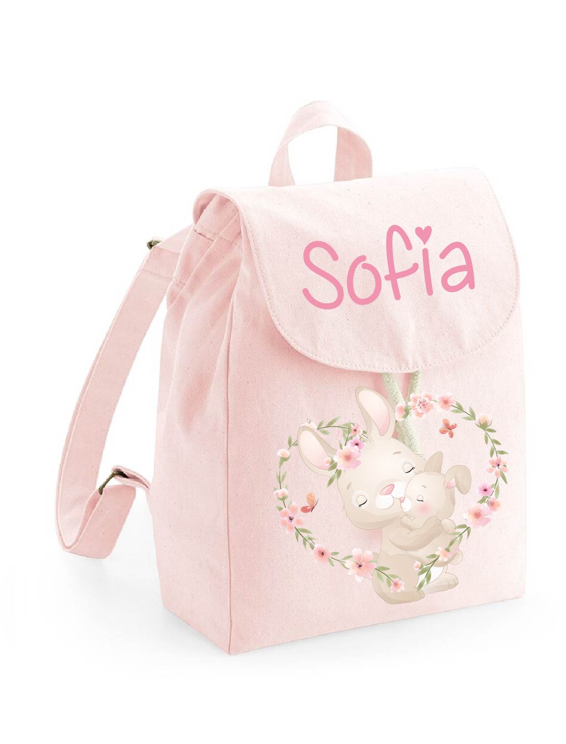 Mini Zaino in cotone Dolce coniglietto - Be Brave Boutique