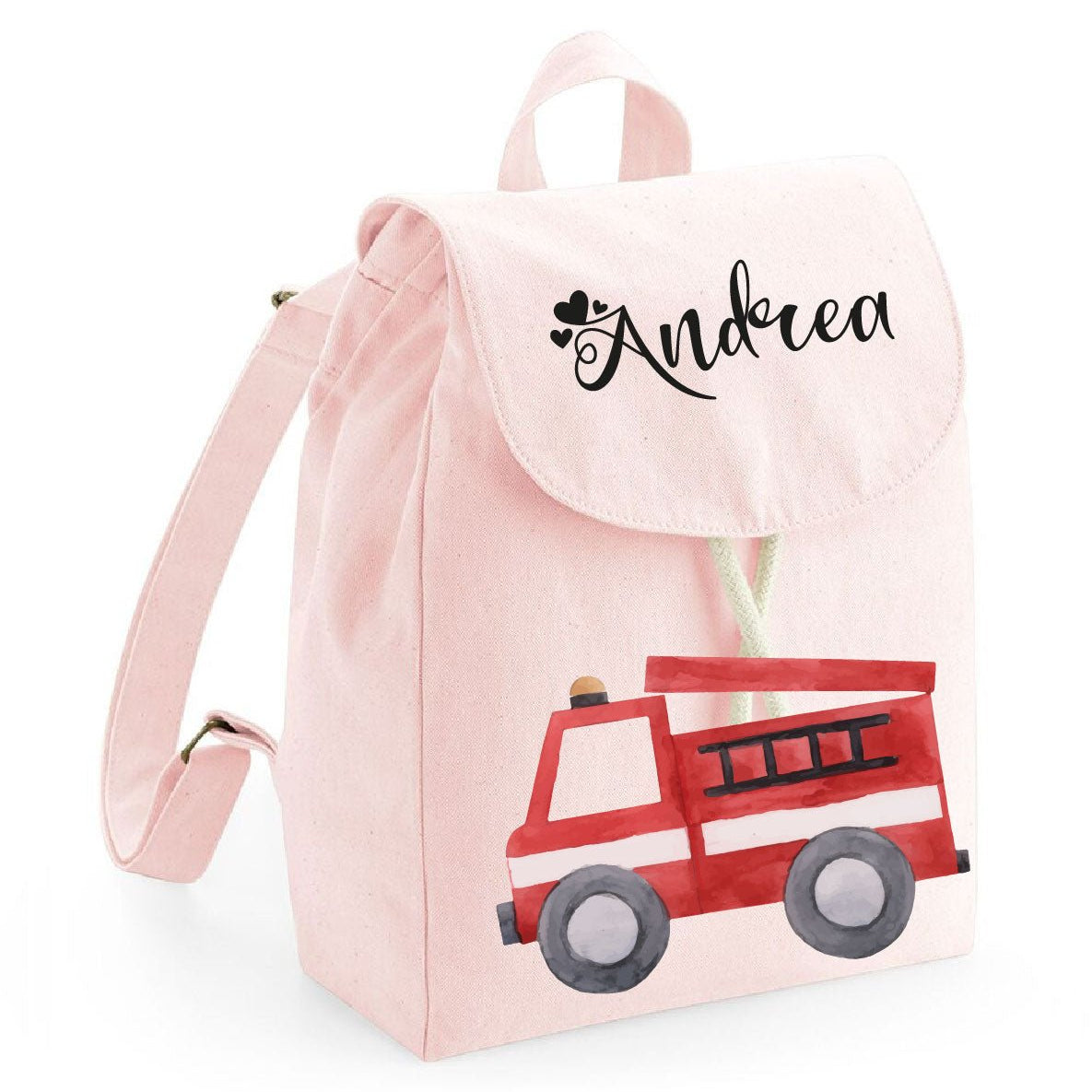 Mini Zaino in cotone Pompieri - Be Brave Boutique