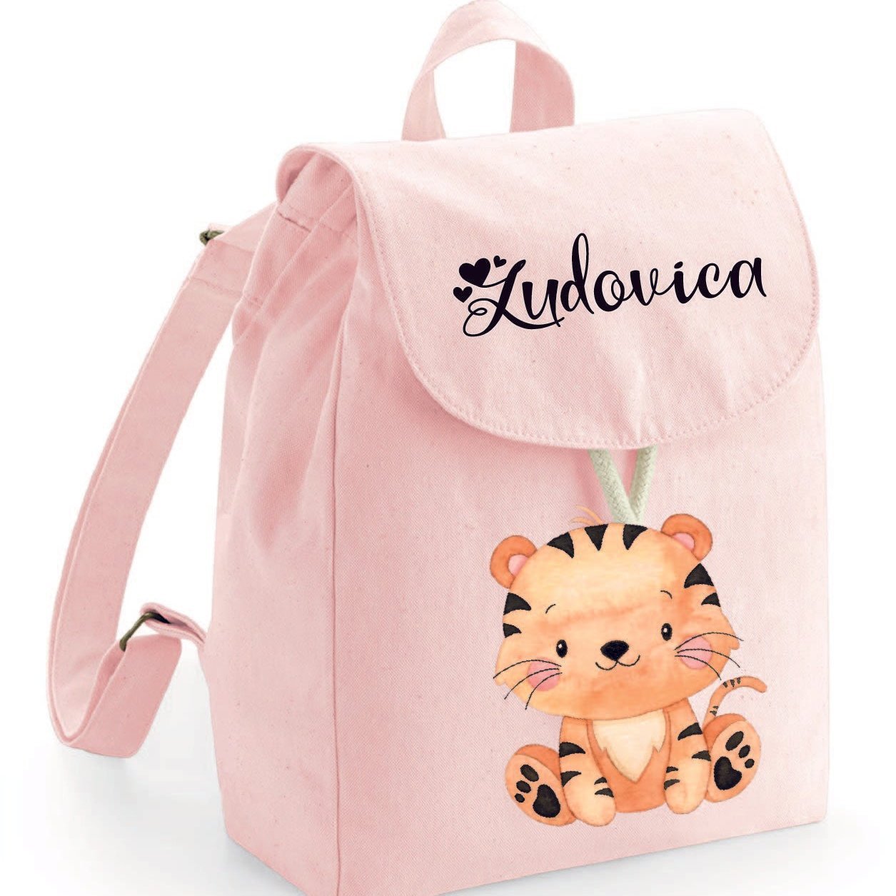 Mini Zaino in cotone Tigrotto - Be Brave Boutique