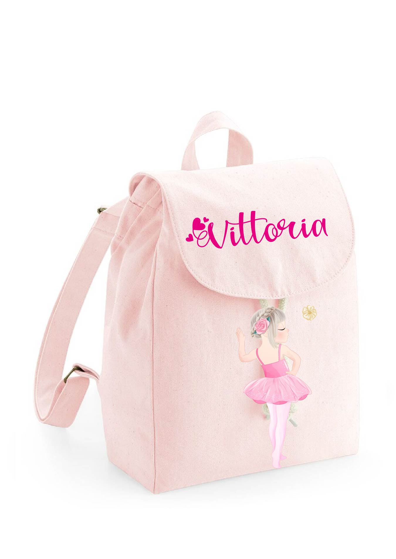 Mini Zaino in cotone Ballerina - Be Brave Boutique