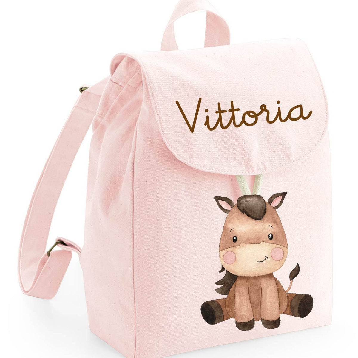 Zaino Bambini Floss And Rock Fairy &ndash; Rosa Arcobaleno &ndash; Eco-friendly &ndash; Nuovo