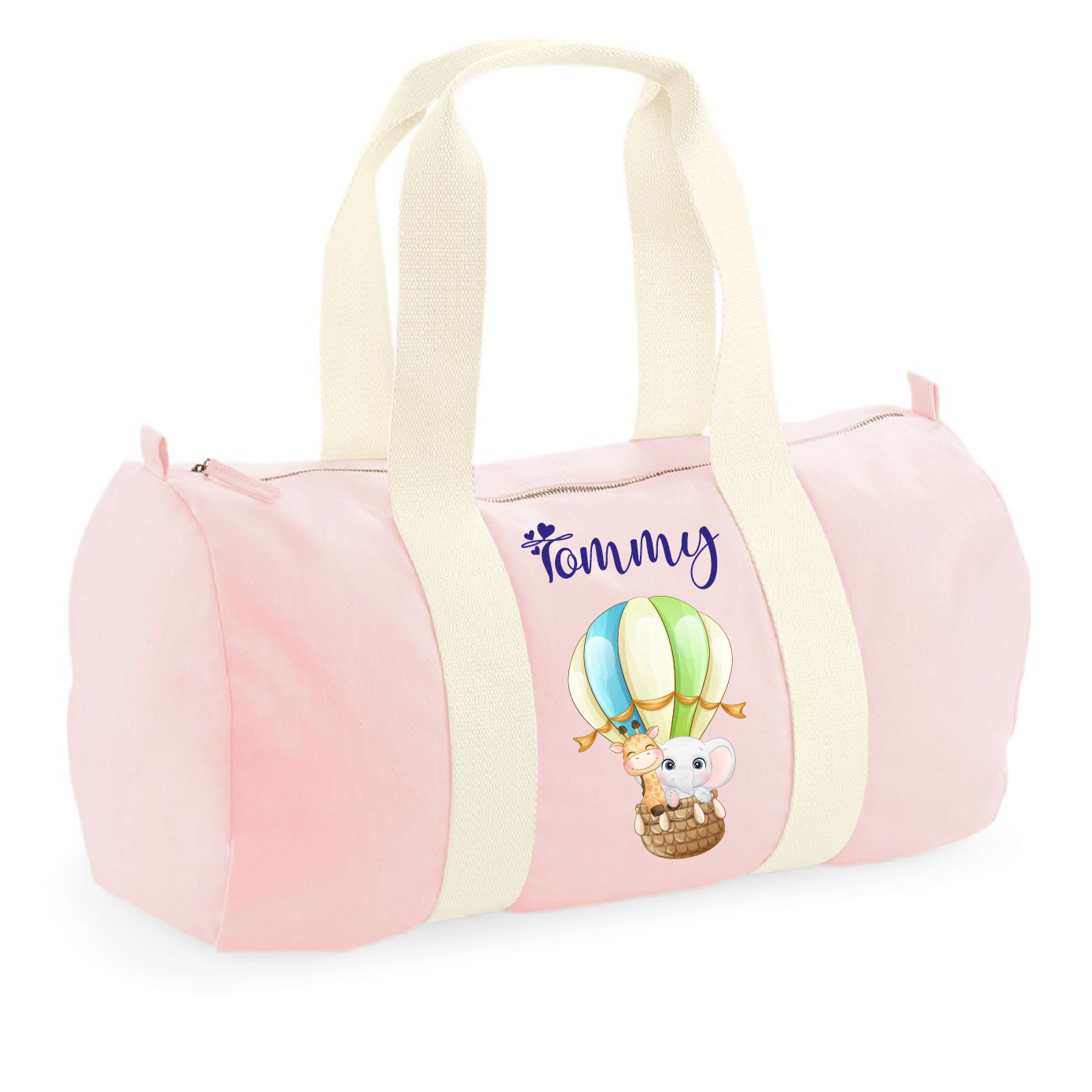 Borsone bambini in cotone organico Canvas Mongolfiera - Be Brave Boutique