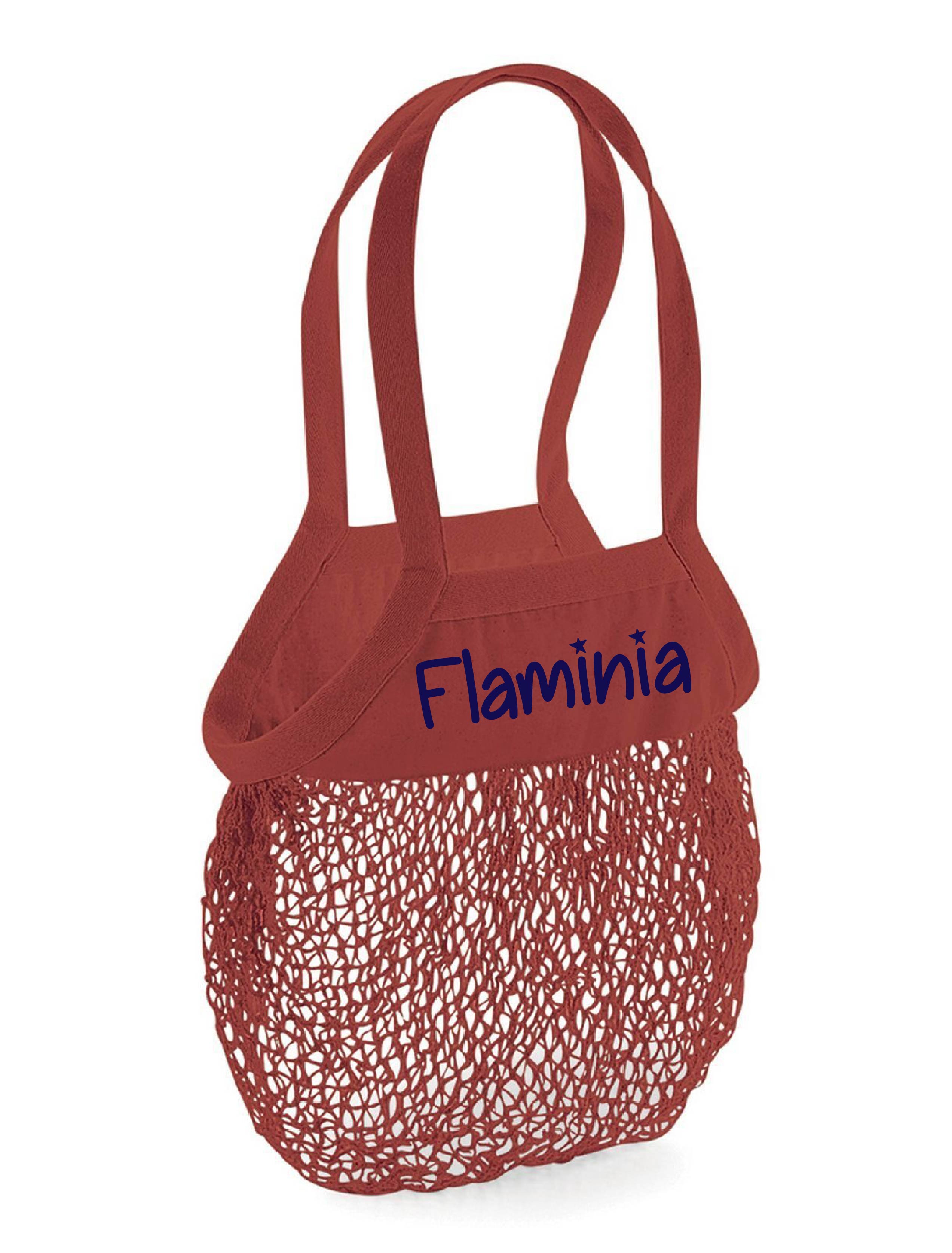 Borsa porta giochi da spiaggia in cotone organico personalizzabile - Be Brave Boutique