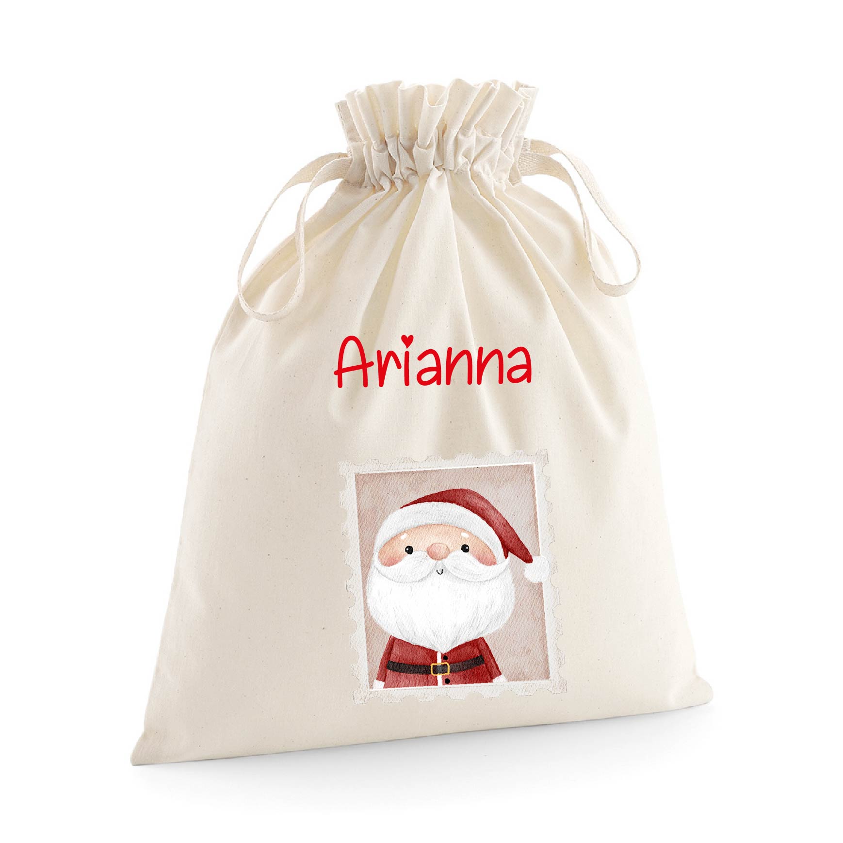 Sacchetto porta regali Natale personalizzato - Be Brave Boutique