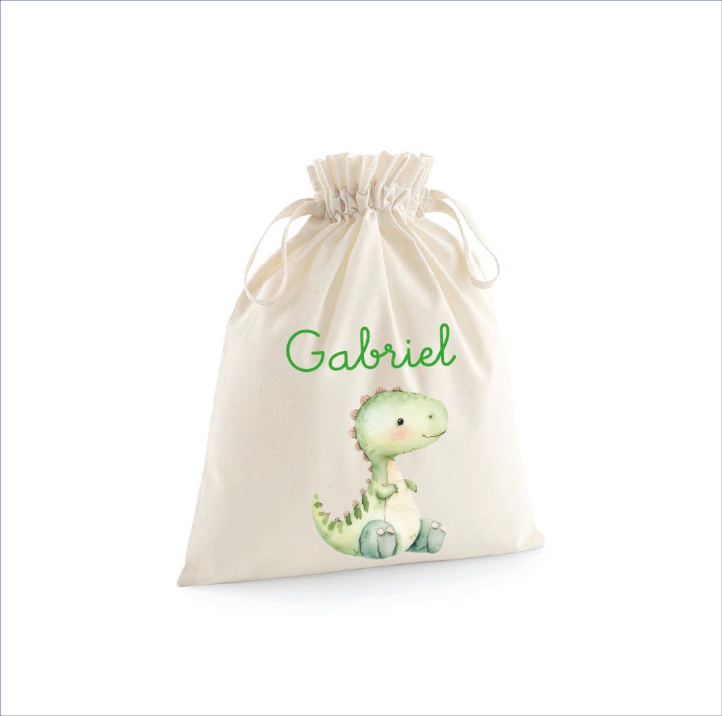 Sacchetti primi cambi personalizzabili Dinosauro