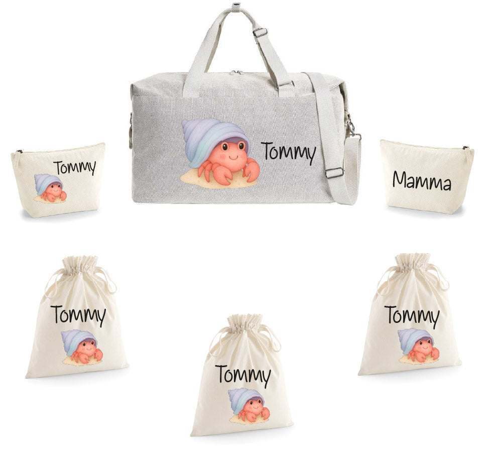 Borsone Parto Neonato – Set Completo Personalizzato Paguro